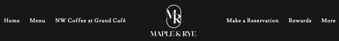 Maple & Rye